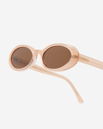 Bianca Nude sunglasses close up front