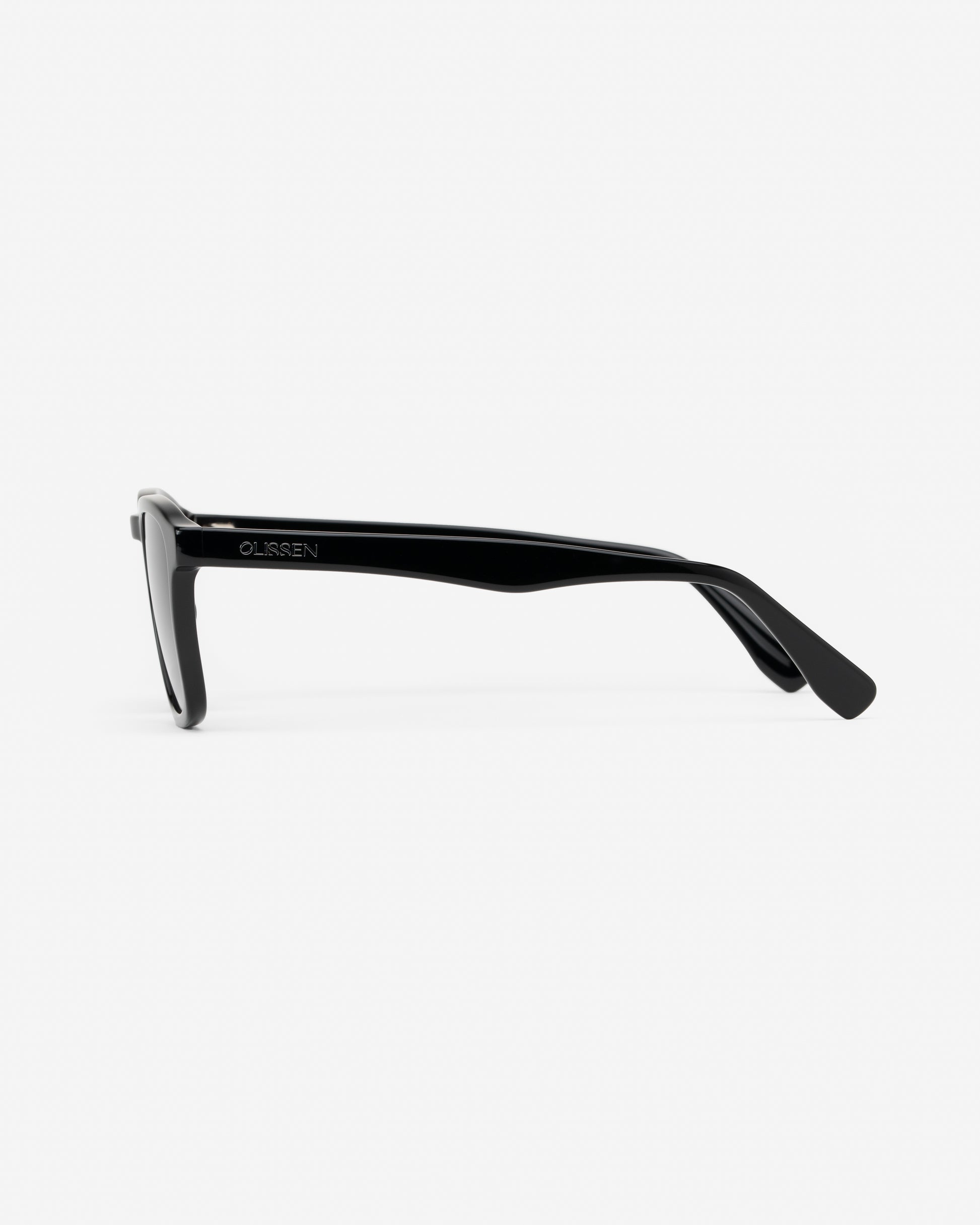 Enzo Black sunglasses side view