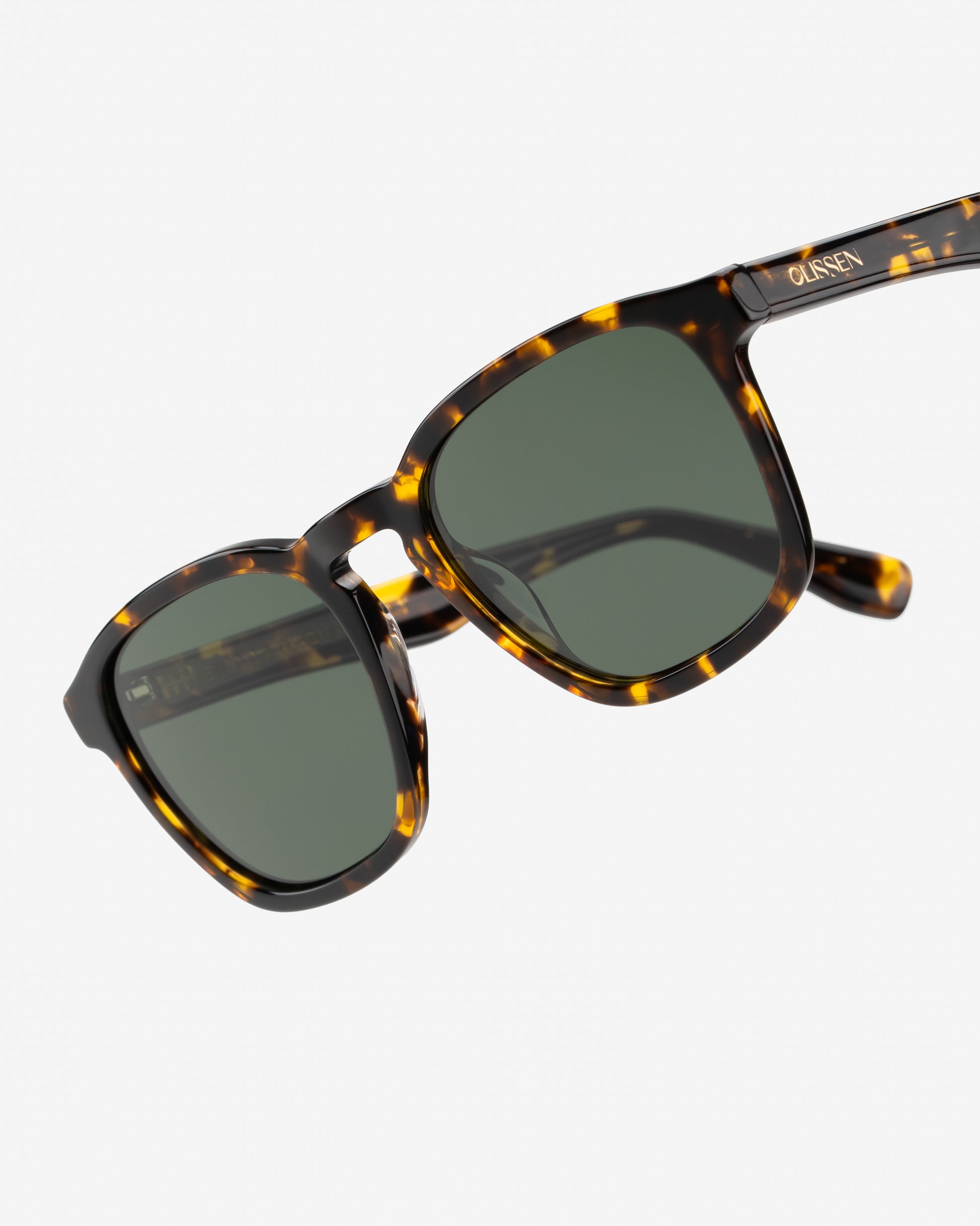 Enzo Havana sunglasses close up front