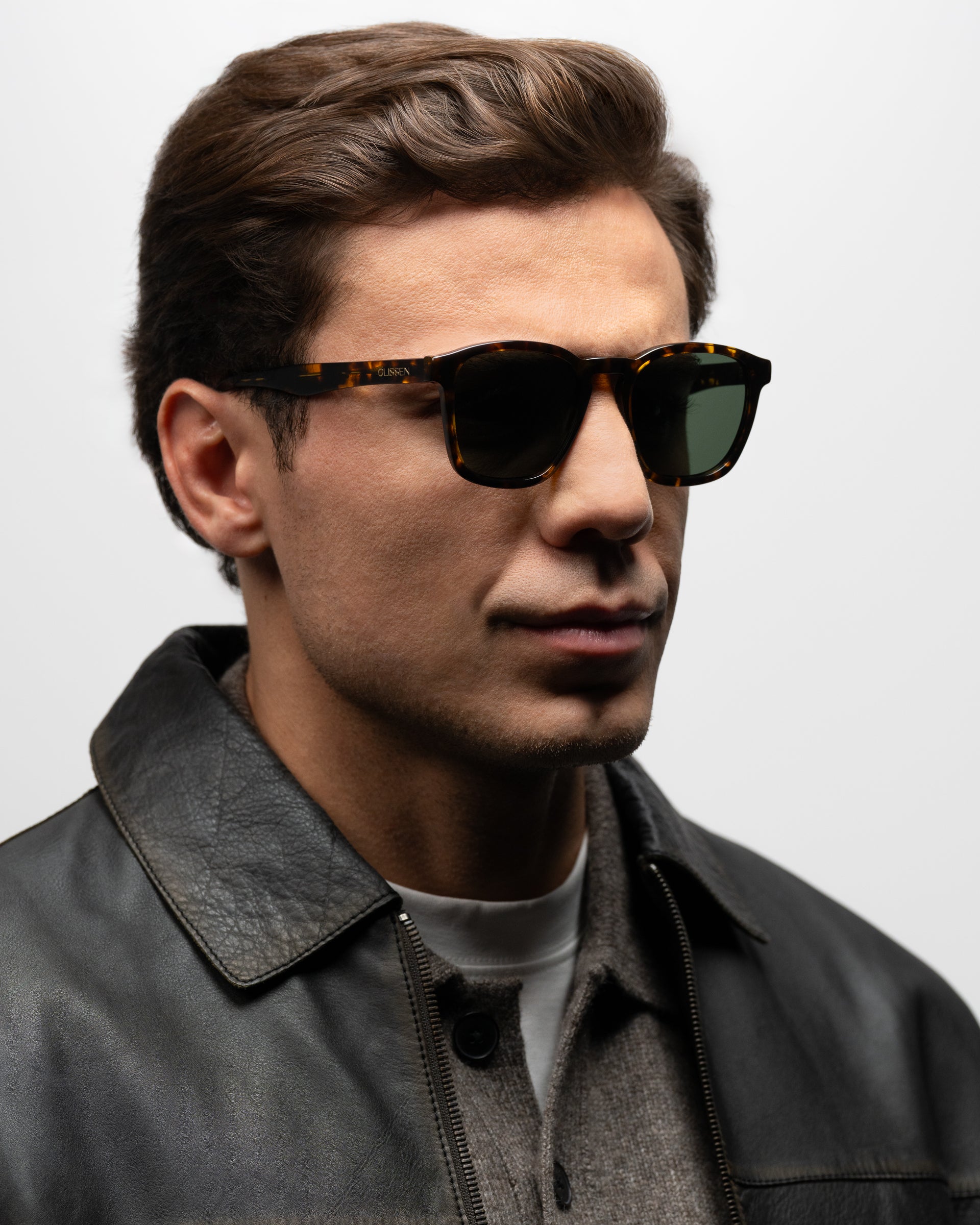 Enzo Havana sunglasses man wearing