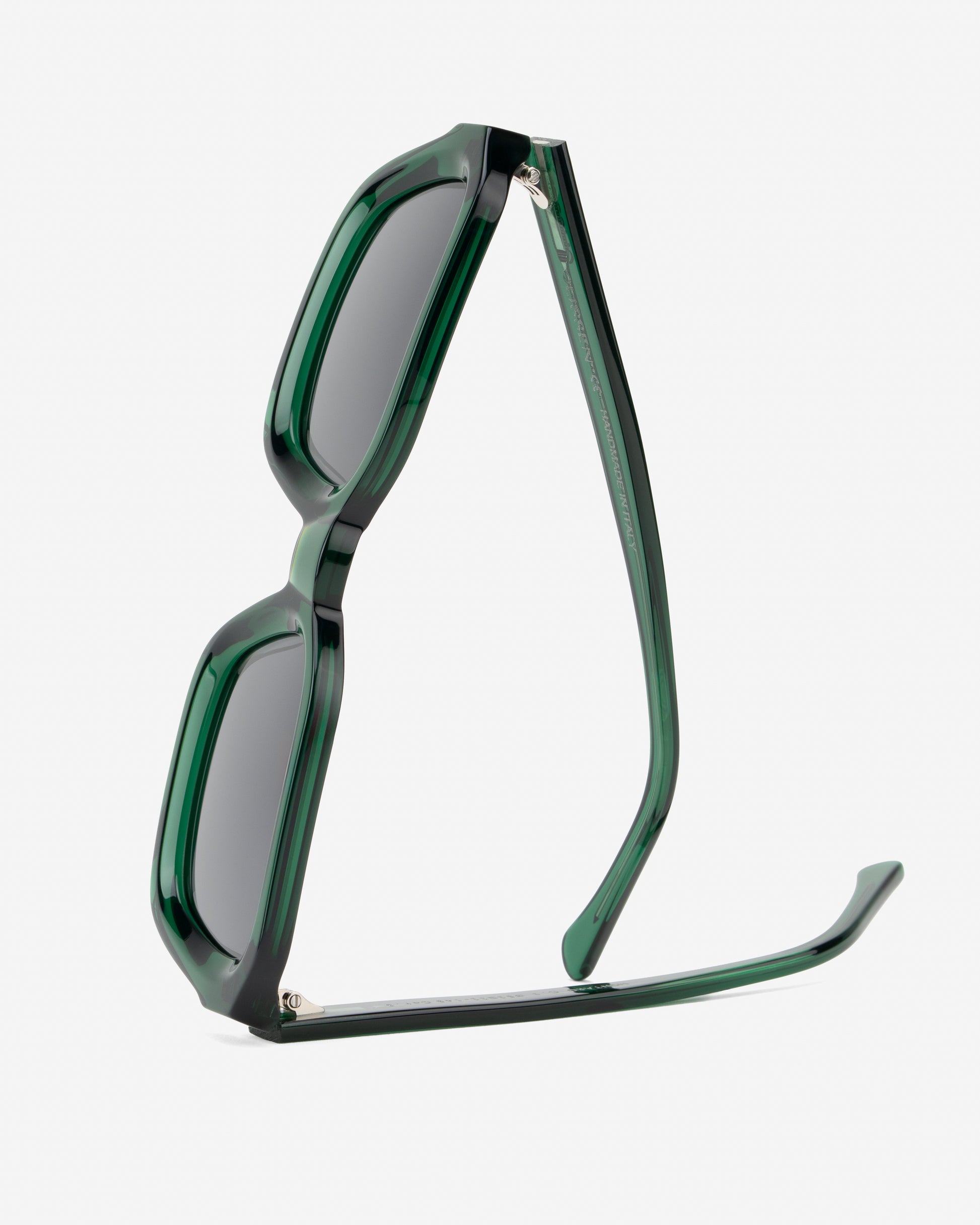 Montaro Green sunglasses perspective view