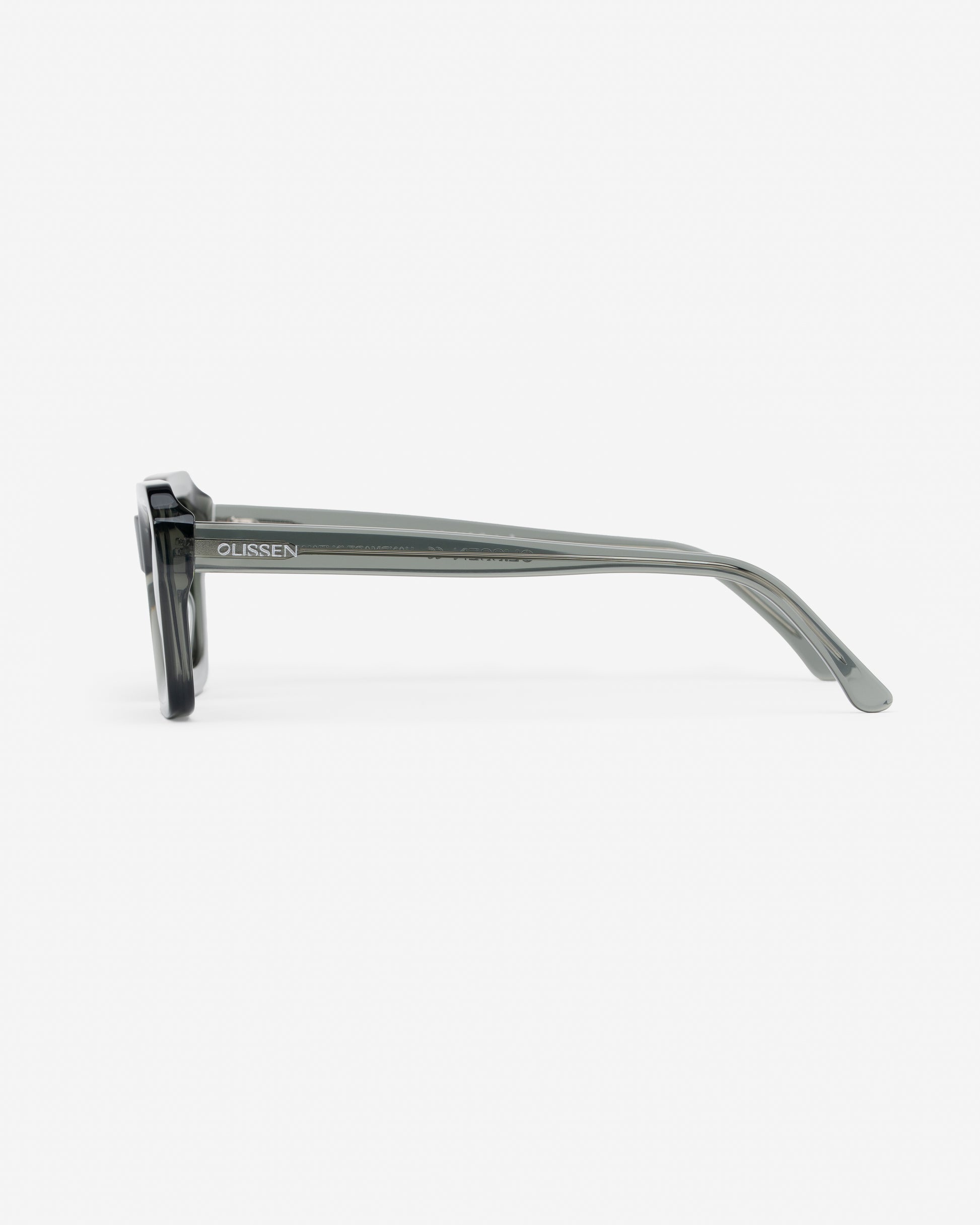 Montaro Transparent Grey sunglasses side view
